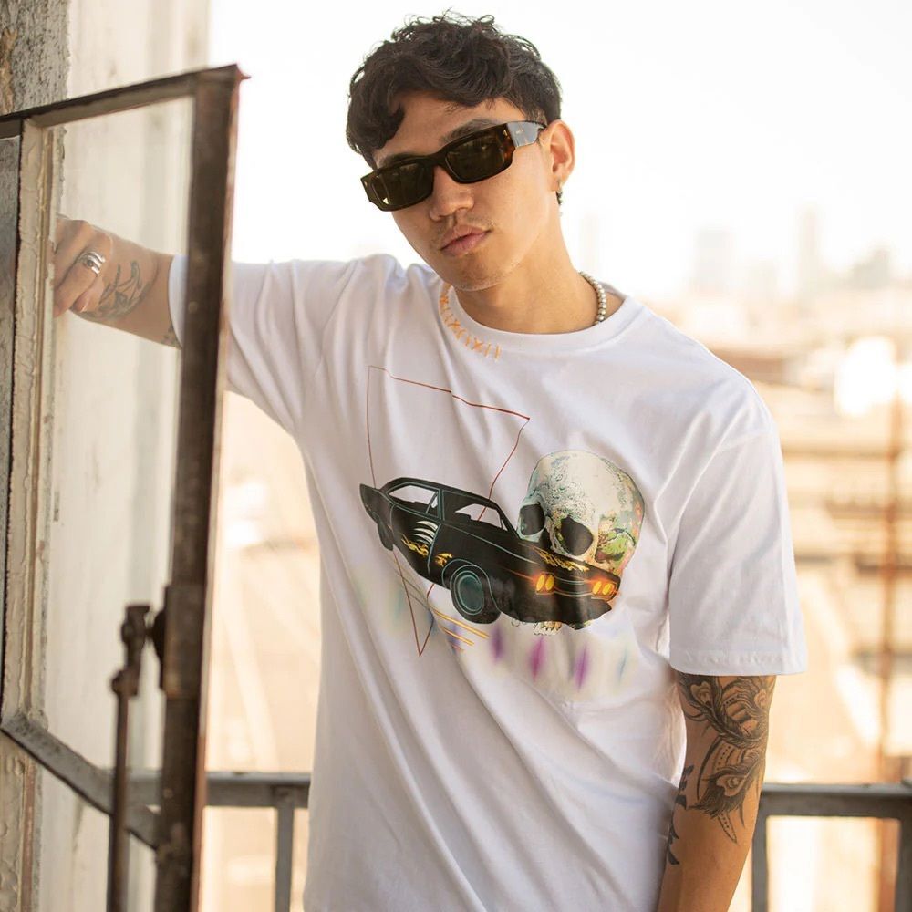 Reigning Fury Skull Car Tee